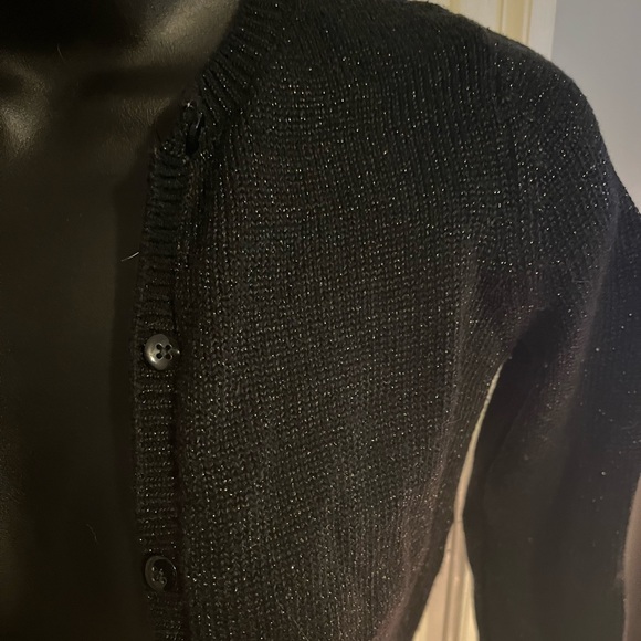 Girls 7/8 subtle sparkle Childrens Place Girls Sweater Cardigan long sleeve EUC - Picture 3 of 7